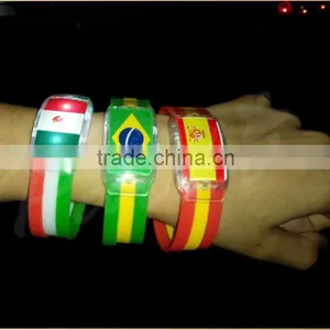 LED Flashing Flag Bracelet With Swtich Control thumbnail-3