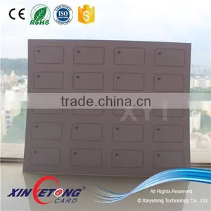 13.56MHz Compatible Classic 1K MF S50 Plastic PVC RFID Inlay For Smart Card Making thumbnail-1