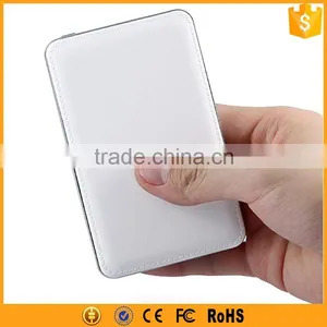Factory Wholesale Real Full 3000mAh Power Bank Leather Power Bank thumbnail-3
