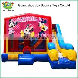 Jump Inflatable Slide Mickey Jumping Castle Slide ,inflatable Mickey Mouse Castle thumbnail-1