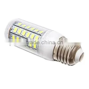 E27 12W 56x5730SMD 1200LM 6000-6500K White Light LED Corn Bulb (220-240V) thumbnail-2