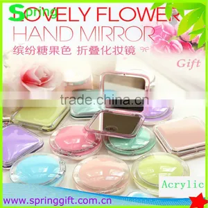 New Design Lady Mirror Acrylic Concave Mirror and Cosmetic Mini Mirror thumbnail-3