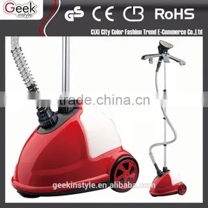220 v 1500 w Vertical Metal Hand Electric 110v Clothes Iron Steamer thumbnail-1