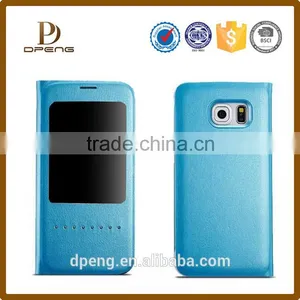 Custom Magnetic PU Leather Folding Case Cover Fit for IPhone 6 thumbnail-4