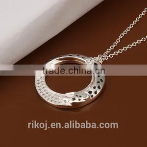 2015 Wholesale New Ring Shape Stainless Steel Pendant thumbnail-1