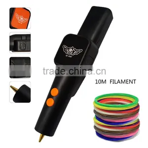 3D Yaya Pen Draw on the Air Orange Red Black Pen 3d thumbnail-3