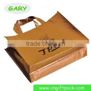 Metallic Non Woven Bag Big Size Shopping Bag Gold thumbnail-2