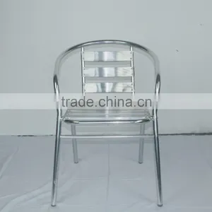 00 Restaurant Garden Aluminum Stackable Dining Chair YC001 thumbnail-4