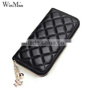New Arrive Women Long Wallet Lozenge Ladies Credit Holders Coin Purse thumbnail-1