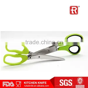 Stainless Steel Kitchen Scissor Chopped Green Onion Scissor Many Layer Paper Shredding Scissors thumbnail-1