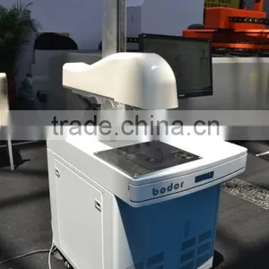 10W 20W 30W Fiber Laser Marking Machine for Mobile Phone Keypad Made in China thumbnail-2