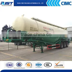 China CIMC Powder Tank Semi-trailer, Bulk Cement Semi Trailer thumbnail-3