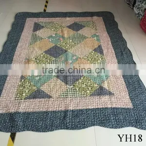 YH18 Cotton Patchwork Carpet thumbnail-1