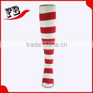 Customized Striped Knee High Socks Girls Socks Manufacturer thumbnail-3