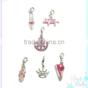 Metal Alloy Oil Charms With Lobster Clasp Charms Jewelry Customized thumbnail-1