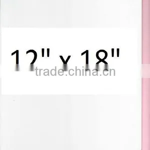 White Dye Sublimation Aluminum 12" X 18" Without Holes Blanks-Quantity Discounts Given thumbnail-1