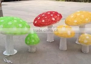 Artificial Outdoor Factory Price Sun-proof Mushroom Decoration Light for Christmas thumbnail-1