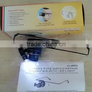 High Quality Optical Lens 2 LED Eye Glasses Material Jewelry Loupes and Magnifiers thumbnail-6
