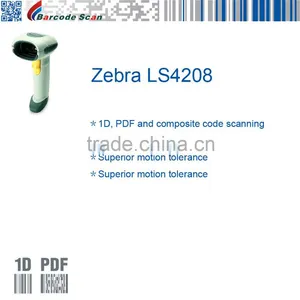 PDF Barcode Scanner Symbol LS4208 Handheld Barcode Reader thumbnail-2