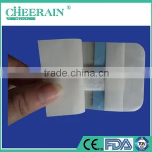 Medical Disposable Sterile Transparent Waterproof Wound Dressing With Absorbent Pad thumbnail-1