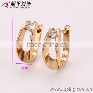 Xuping Fashion 18K Gold Color Earring thumbnail-3