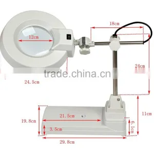 Table-clamping/folding Arm Good ESD Function Magnifier thumbnail-2