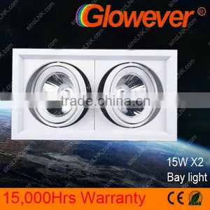 Glowever Hall Lantern LED Bay Light Double Lamp SKD Parts 15W*2 For the Africa Market thumbnail-1