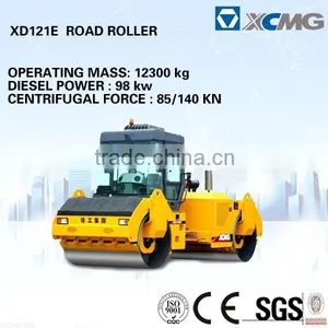 XCMG 12t Vibratory Road Roller XD121E of 12t Vibratory Road Roller thumbnail-1