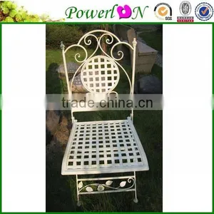 Hot Selling Antique White Folding Beach Chiar For Patio Garden Backyard thumbnail-1