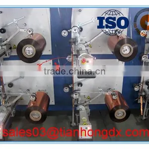 Big Spool Tray Product Copper Foil Laminate al Foil in Jumbo Roll Tapes Supplier for Cables Sheild thumbnail-5