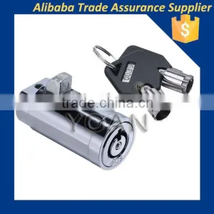 Cylinder Lock for Sell Card Machine With Master Key thumbnail-1