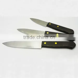 Wooden Handle Cheap Slicing Knife thumbnail-1