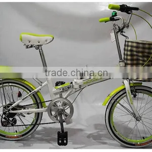Folding Bicycles 20-Inch Variable Speed Cycling Students Mini Ultra-Portable Ladies Cars Sell Like Hot Cakes! thumbnail-5
