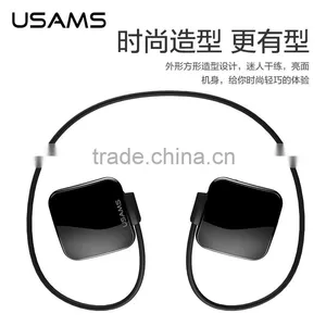 Fashion USAMS Square Sport Bluetooth Earphone Stereo Necklace Earphone thumbnail-4