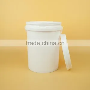 Small Cylindrical Plastic Barrels, 3L Plastic Wood Coating Buckets With Secure Seal Lid thumbnail-3