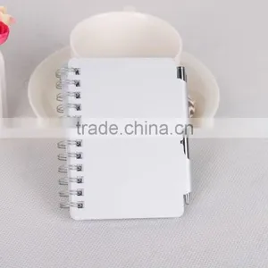 Custom Pocket Aluminum Notepad High Quality Spiral Bound Note Book Printing thumbnail-4