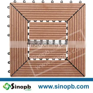 Interlocking Wood Flooring Wood Floor Decking Outdoor Wood Flooring thumbnail-1