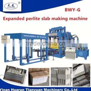 Expanded Perlite Fireproof Insulation Brick and Making Machines BWY-G thumbnail-1