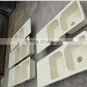 Solid Surface Acrylic Resin Kitchen Sink Manufacture ,resin Stone Kitchen Sink thumbnail-1