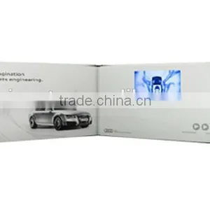 Customize Hot and Unique Design 2.4/ 2.8/4.3/5.0/7.0/10.1 Inch Electronic Video Brochure/Lcd Video Player Brochure thumbnail-5