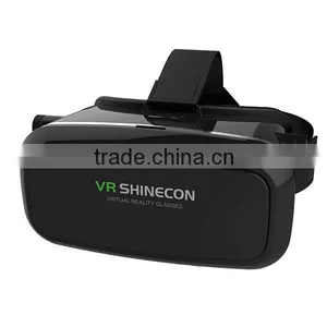 China Supplier Bulk OEM VR Shinecon 3D Glasses HD Virtual Reality Video Box thumbnail-1