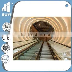 CE Approved Speed 0.5m/s Aluminum Step Parallel Escalator thumbnail-1