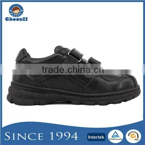Guangzhou Customized Boys Microfiber Leather No Brand Name Sport School Shoes Without Lace thumbnail-2
