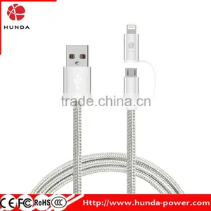 Top Quality Nylon Braided 8pin MFI USB Cable thumbnail-4