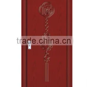 Blessing Interior Green Enironmental Protection PVC Wooden Door thumbnail-1