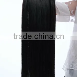 Wig Cap Weft Long Hair Extension With Clips thumbnail-1