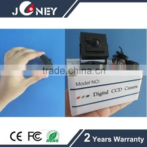 Color 1/3" SONY 650TVL, Low Illumination 3.7mm Pinhole Lens Mini Camera Digital Ccd Camera thumbnail-1