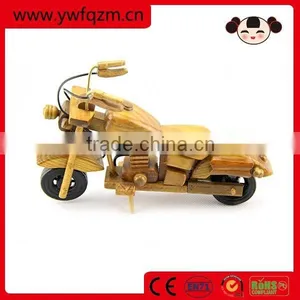 Home Decoration Wooden Crafts Motorcycle Toys thumbnail-1
