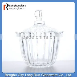 LongRun 180mm Mongolian Style Medium Glass Candy Dish thumbnail-1