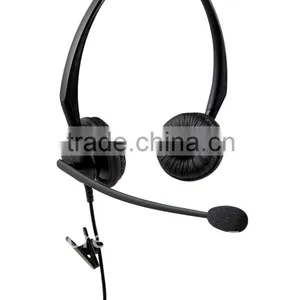 Professional Binaural Call Center RJ9/RJ11 Telephone Headset thumbnail-1